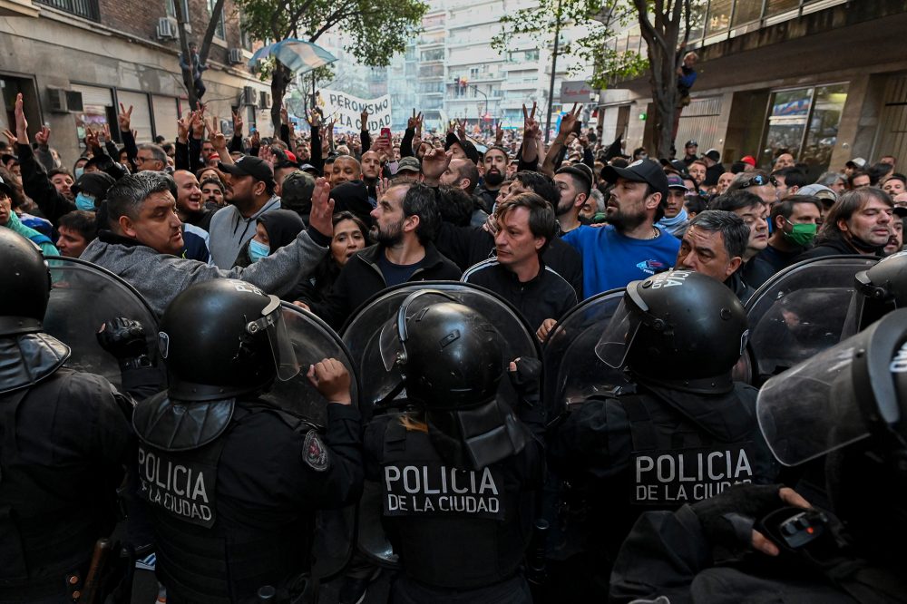 Ausschreitungen in Buenos Aires