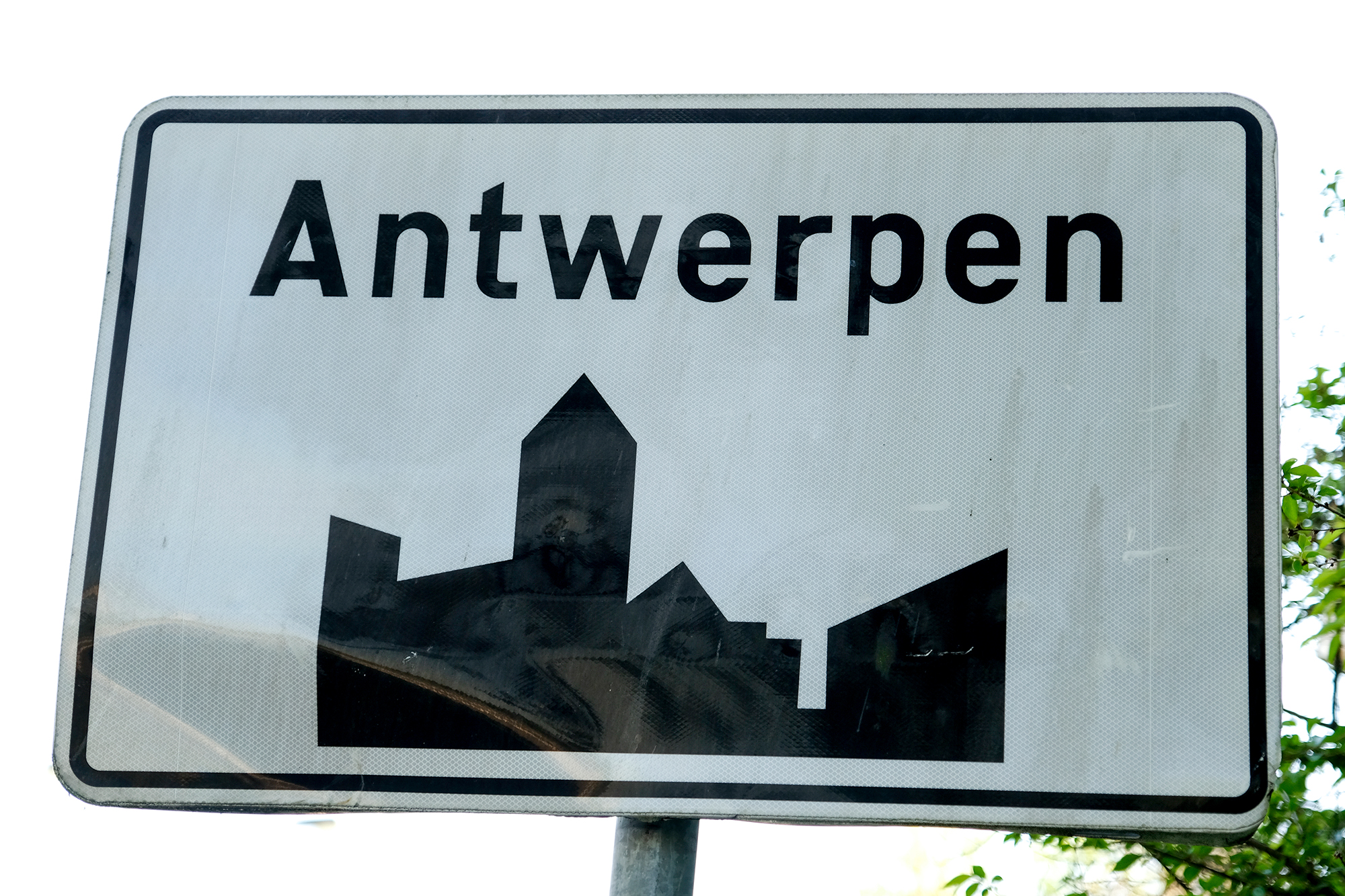 Schild von Antwerpen (Archivbild: Dirk Waem/Belga)
