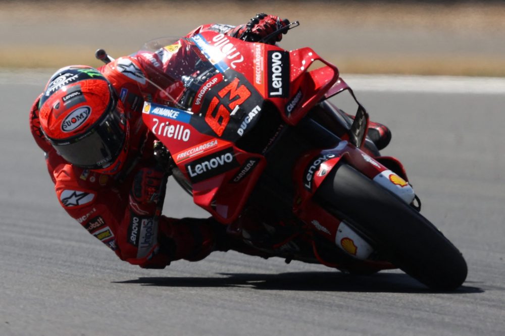 Francesco Bagnaia beim GP Silverstone