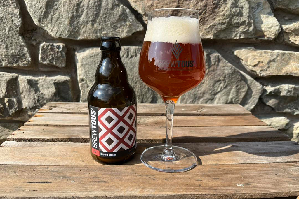 Das Bier "Brown Sugar" des ostbelgischen Mikrobrauers Grégory Toussaint (Bild: Brew Tous')