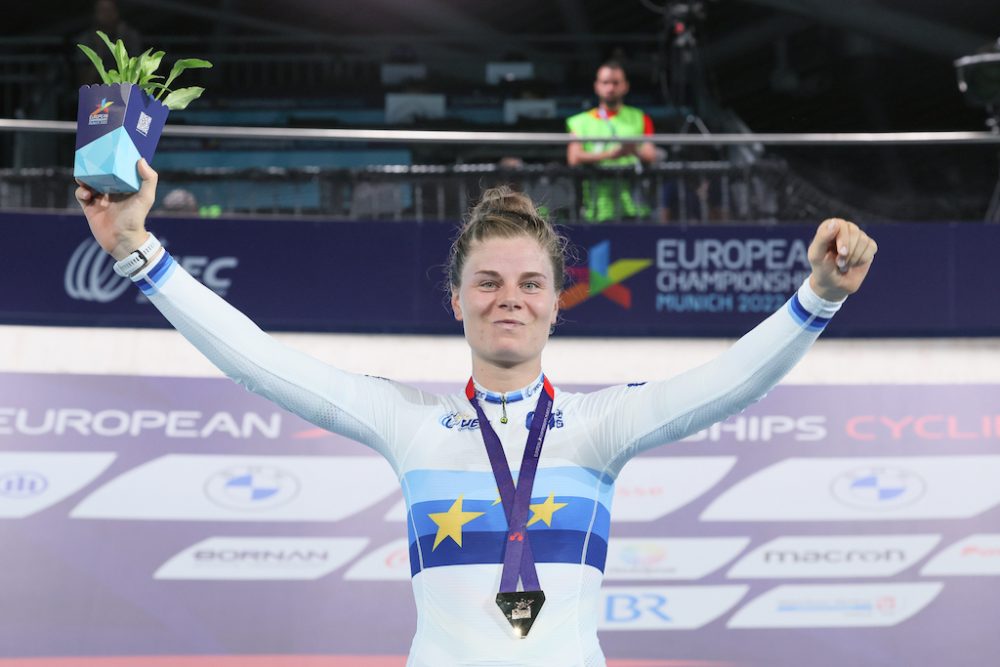 Lotte Kopecky sichert sich erneut Gold (Bild: Benoit Doppagne/Belga)