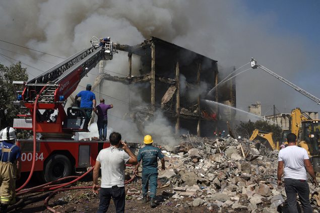 Explosion in Armenien (Bild: Karen Minasyan/AFP)