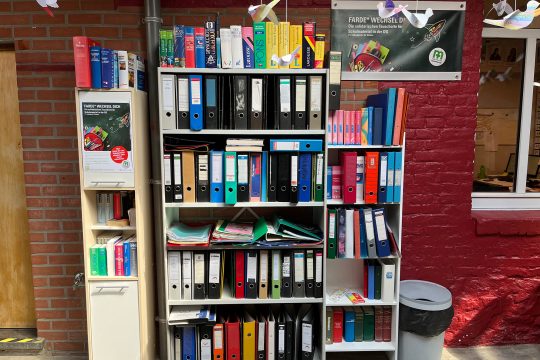 "Farde wechsel dich" - Standort Ephata, Bergkapellstraße Eupen (Bild: Robin Emonts/BRF)