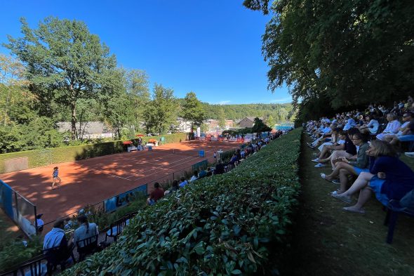 Finale des ITF-Tennisturniers von Eupen (Bild: Robin Emonts/BRF)