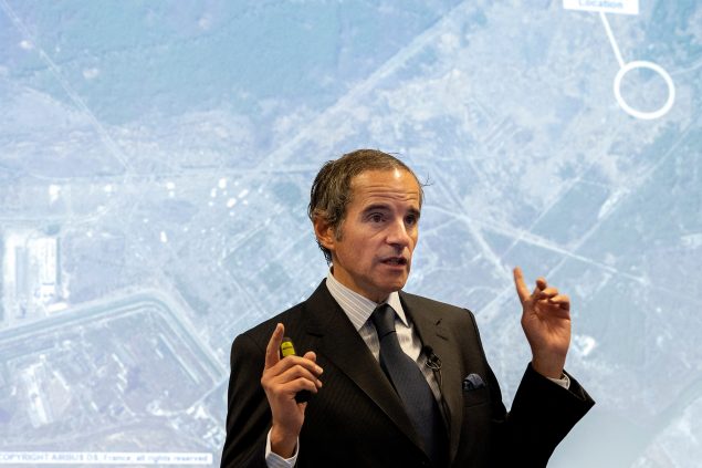 IAEA-Direktor Rafael Grossi (Archivbild: Joe Klamar/AFP)