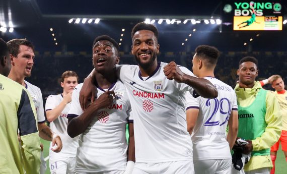 Anderlecht siegte in der Schweiz 1:0 (Bild: Virginie Lefour/Belga)