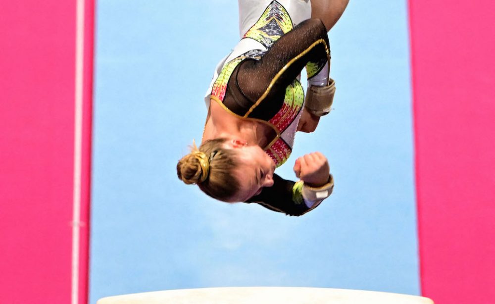 Lisa Vaelen bei der EM in München (Bild: Andrej Isakovic/AFP)