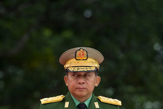 Der Machthaber von Myanmar, Min Aung Hlaing