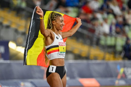 Nafissatou Thiam verteidigte ihren Europameistertitel im Siebenkampf (Bild: Eric Lalmand/ Belga)