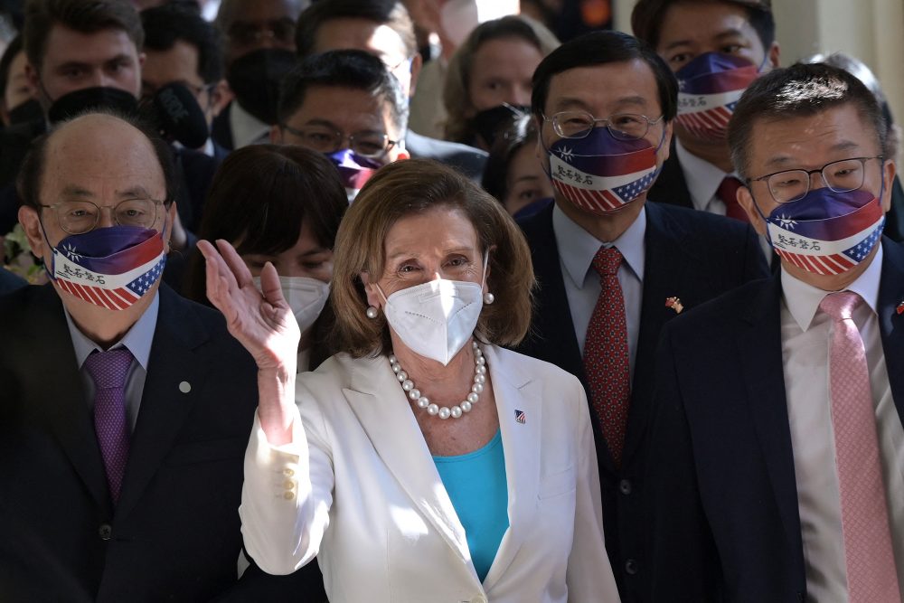 Nancy Pelosi in Taipeh