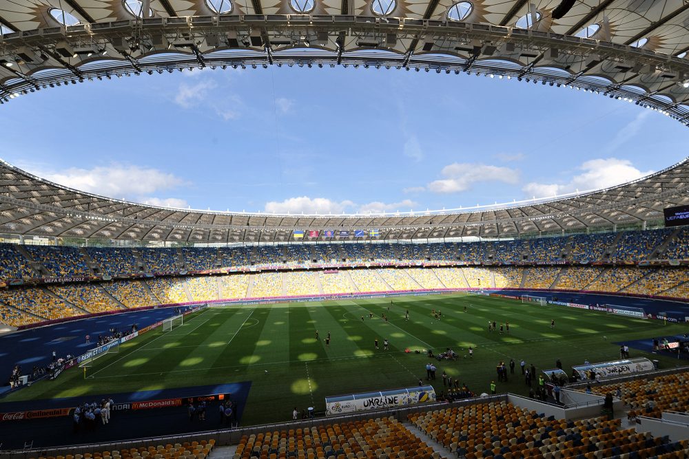 Olympiastadion in Kiew (Bild: Genya Savilov/AFP)