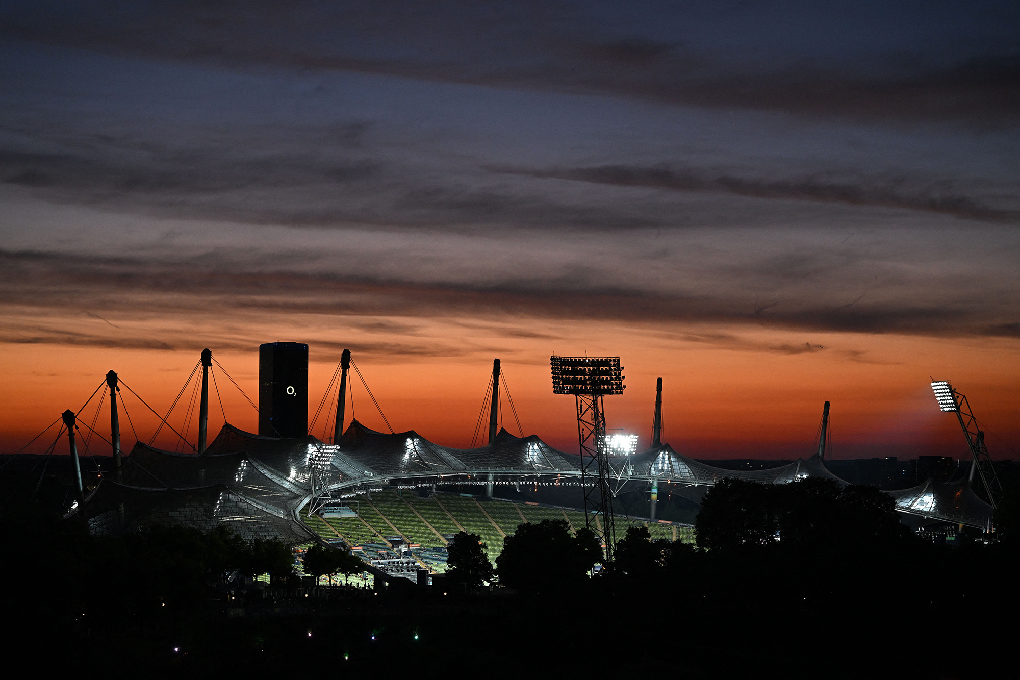 Das Münchner Olympiastadion ist Austragungsstätte der European Championships 2022 (Bild: Christof Stache/AFP)