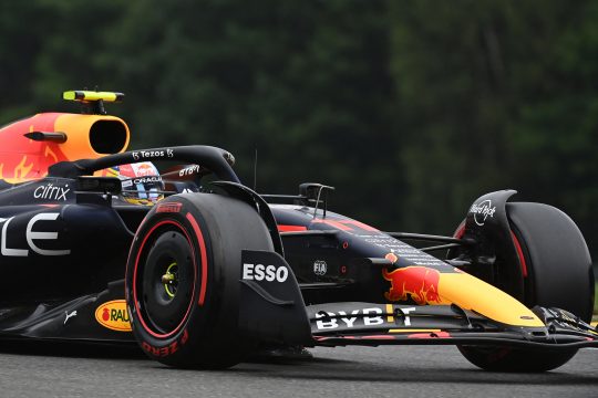 Red-Bull-Pilot Sergio Perez in Spa-Francorchamps (Bild: John Thys/AFP)