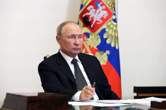 Russlands Präsident Wladimir Putin (Bild: Mikhail Klimentyev/Sputnik/AFP)