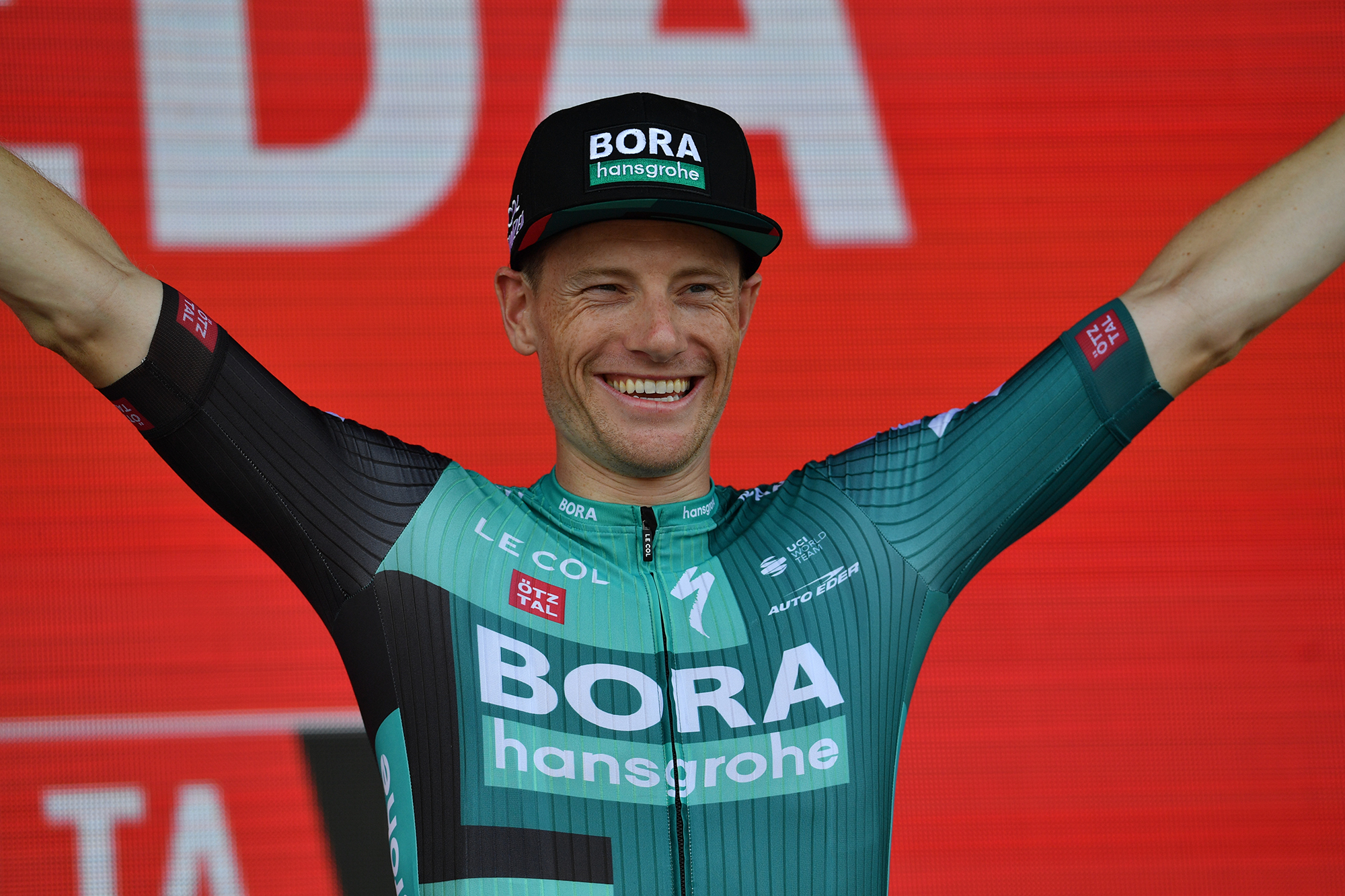 Der Ire Sam Bennett hat die dritte Etappe der Vuelta gewonnen (Bild: Luc Claessen/Belga)