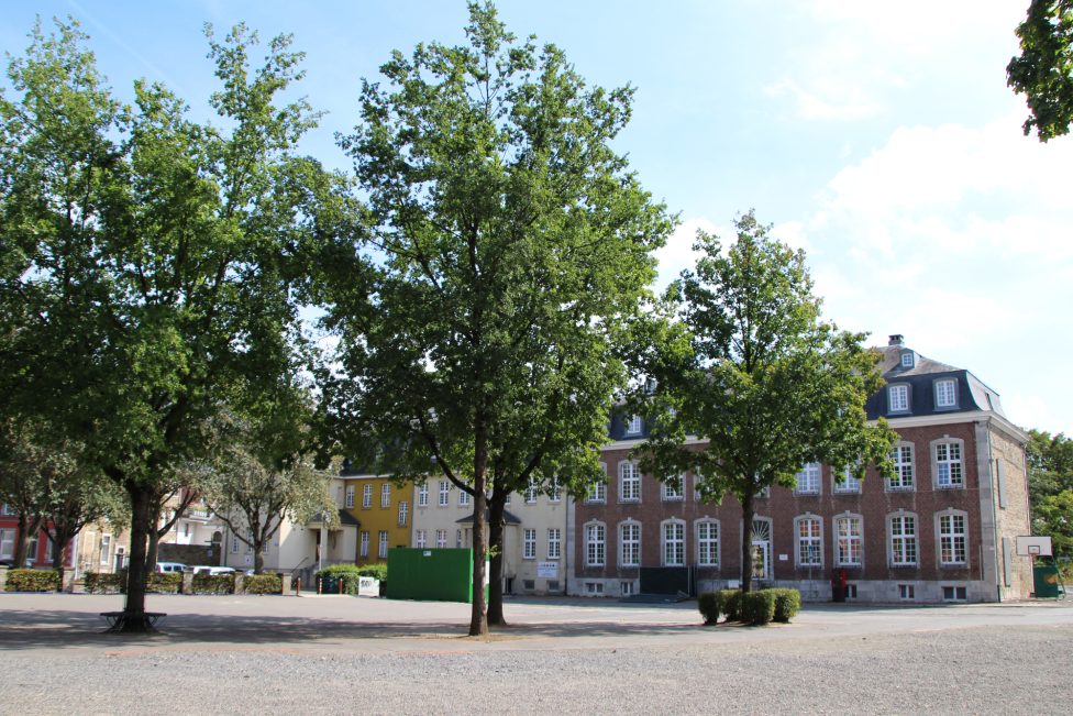 Scheiblerplatz in der Eupener Unterstadt (Bild: Katrin Margraff/BRF)