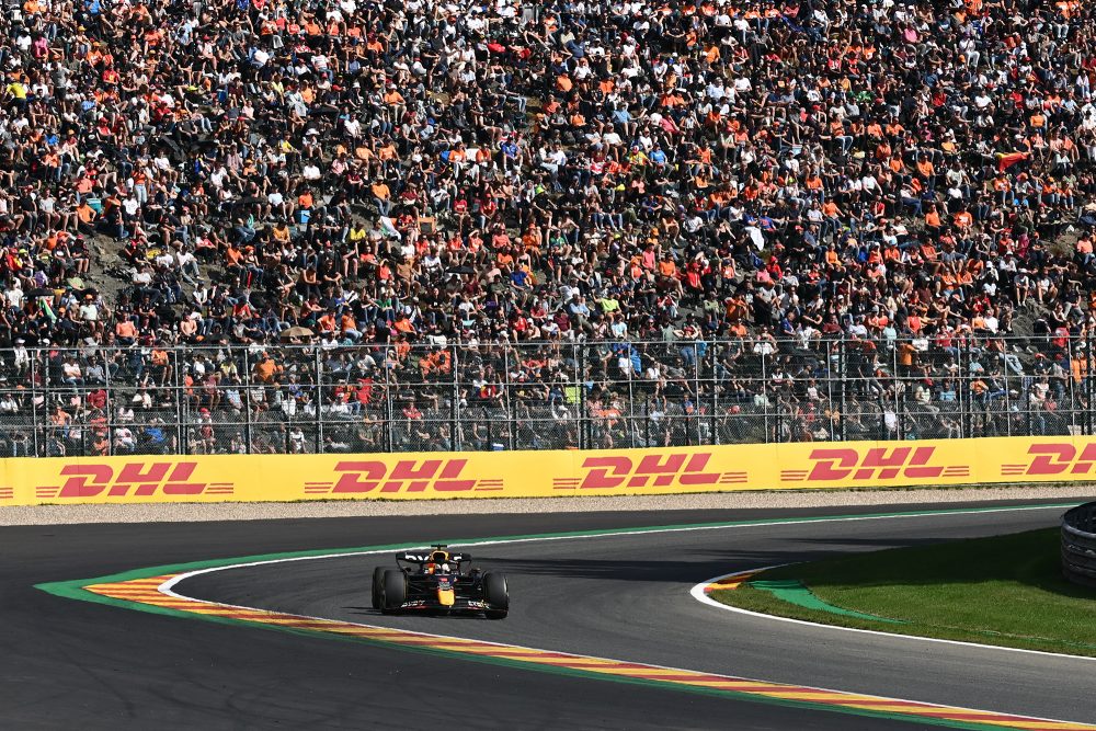 Max Verstappen beim GP Belgien