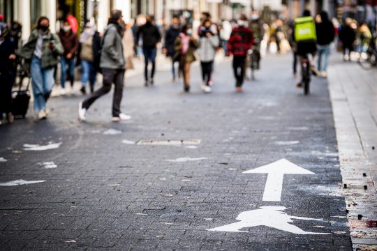 Die Einkaufsmeile Meir in Antwerpen (Illustrationsbild: Jasper Jacobs/Belga)