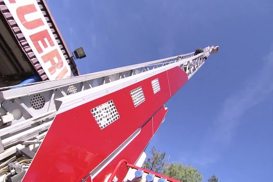 Sporttest bei der Feuerwehr (Bild: BRF Fernsehen)