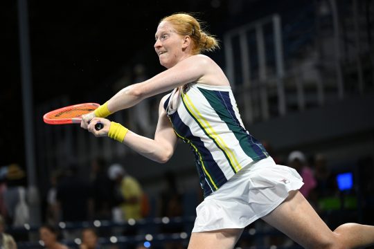 Alison Van Uytvanck bei den US Open