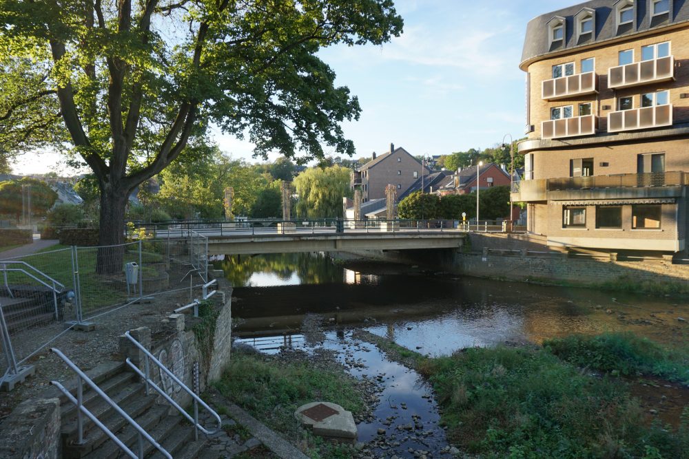 Instandsetzungsarbeiten in der Eupener Unterstadt schreiten voran (Bild: Dogan Malicki/BRF)