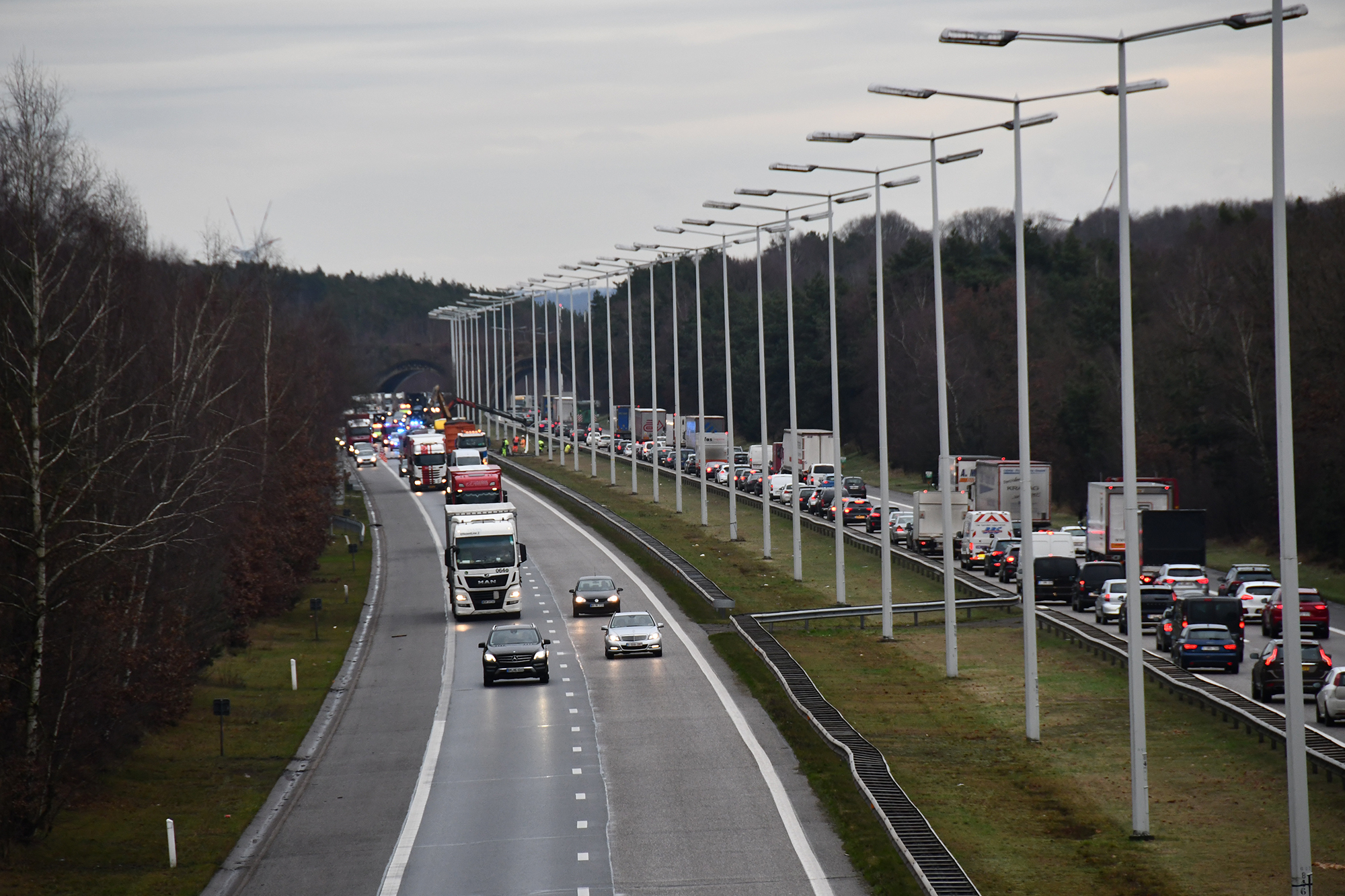 Autobahn in Belgien (Illustrationsbild: Pino Misuraca/Belga)