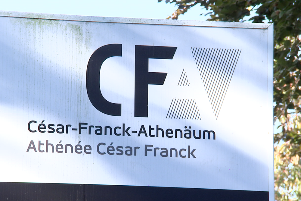 Logo des César-Franck-Athenäums in Kelmis