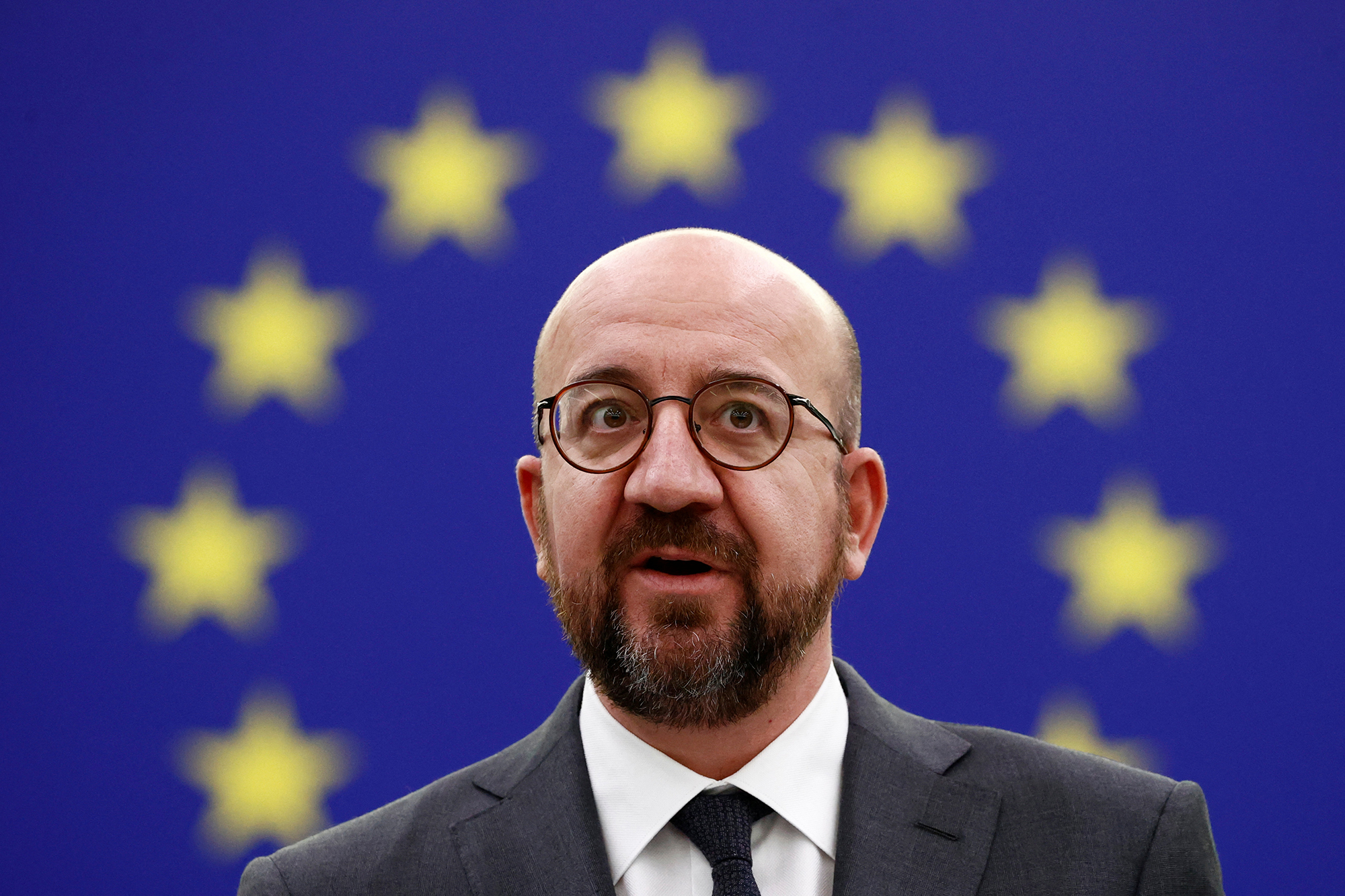 EU-Ratspräsident Charles Michel (Bild: Christian Hartmann/Pool/AFP)