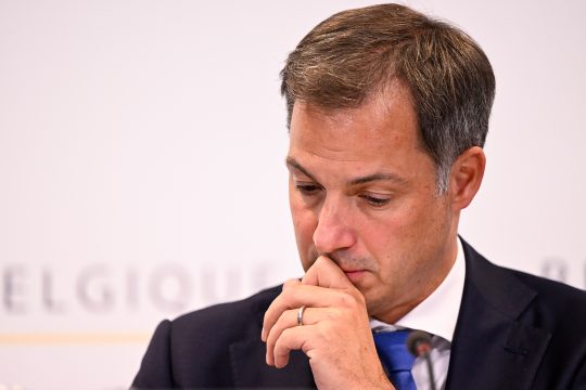 Premierminister Alexander De Croo