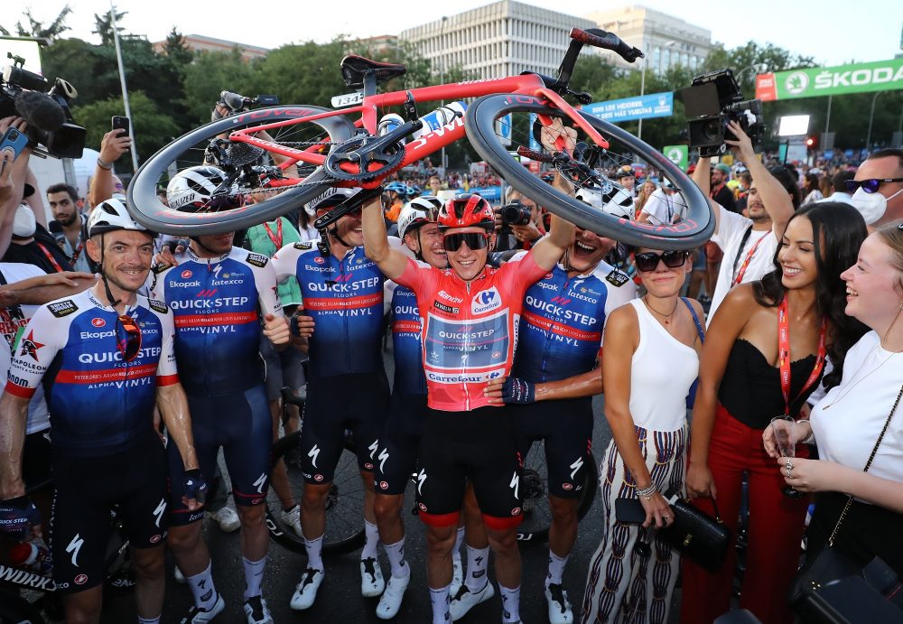 Remco Evenepoel gewinnt die Spanien-Rundfahrt (Bild: David Pintens/Belga)