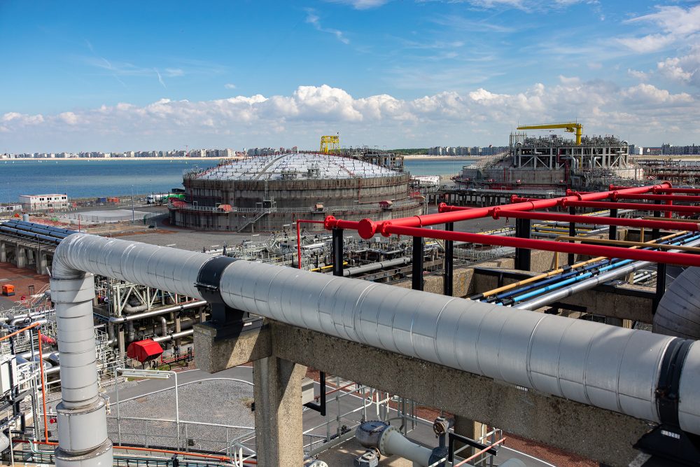 LNG-Gasterminal von Fluxys in Zeebrugge