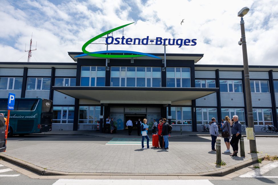 Flughafen von Ostende