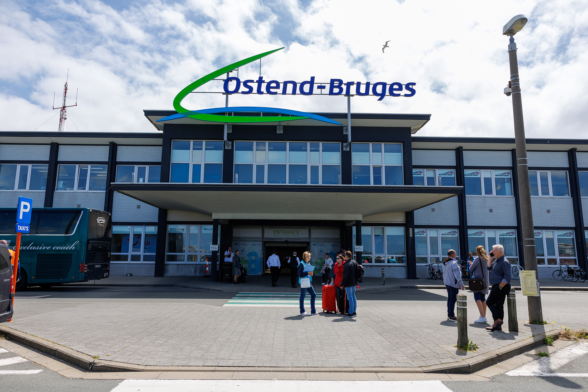 Flughafen von Ostende (Bild: Kurt Desplenter/Belga)