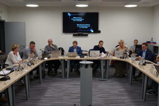 Gemeinderat Kelmis am 19.9.2022