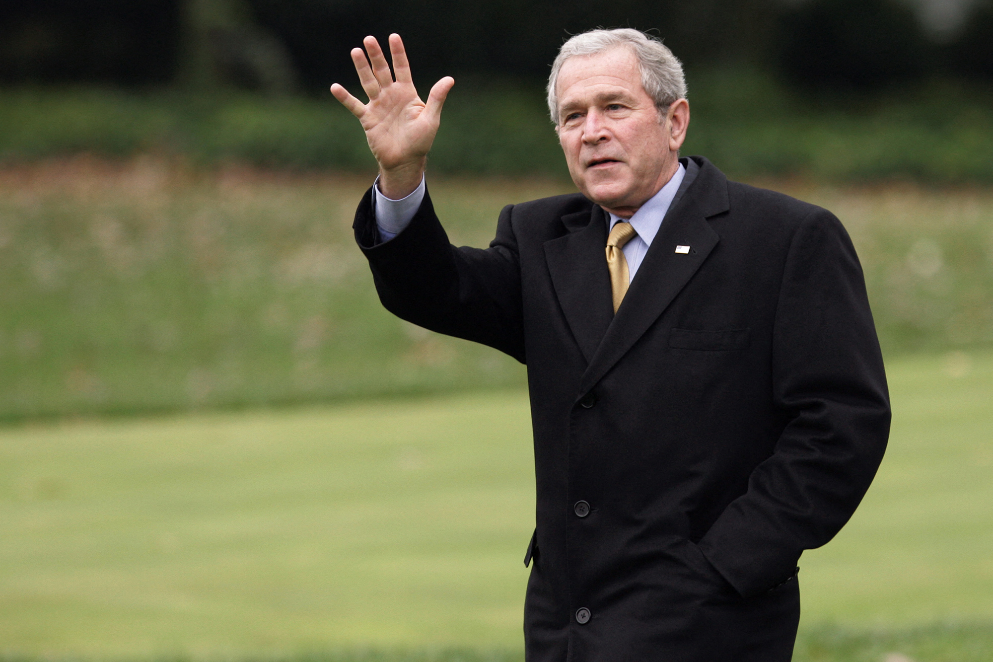 Der frühere US-Präsident George W. Bush (Archivbild: Saul Loeb/AFP)