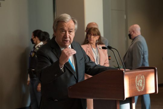 UN-Generalsekretär Antonio Guterres