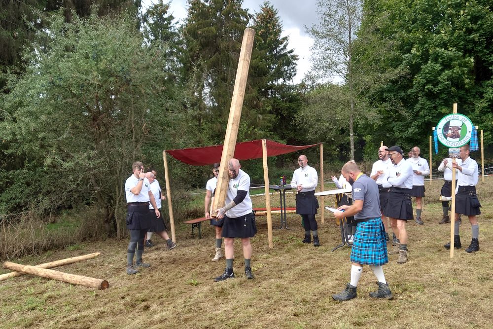 "Highland Games" in Hergenrath (Bild: Manuel Zimmermann/BRF)