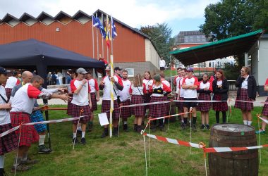 "Highland Games" in Hergenrath (Bild: Manuel Zimmermann/BRF)