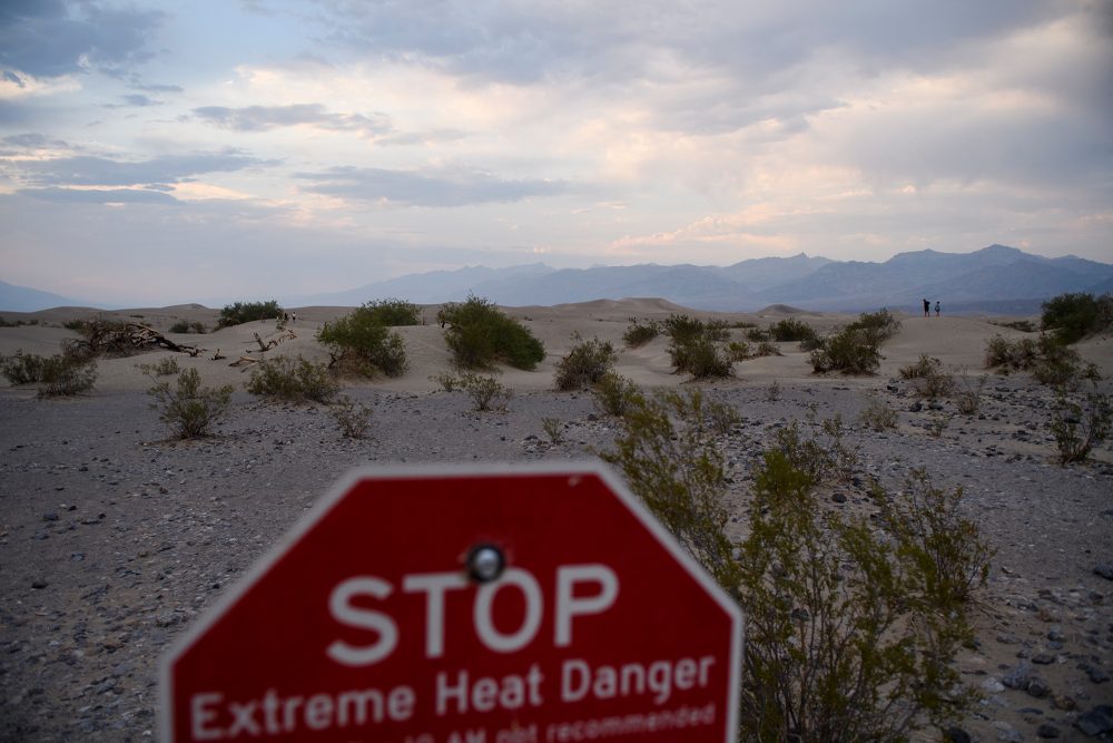 Das Death Valley in Kalifornien (Archivbild: Patrick T. Fallon/AFP)