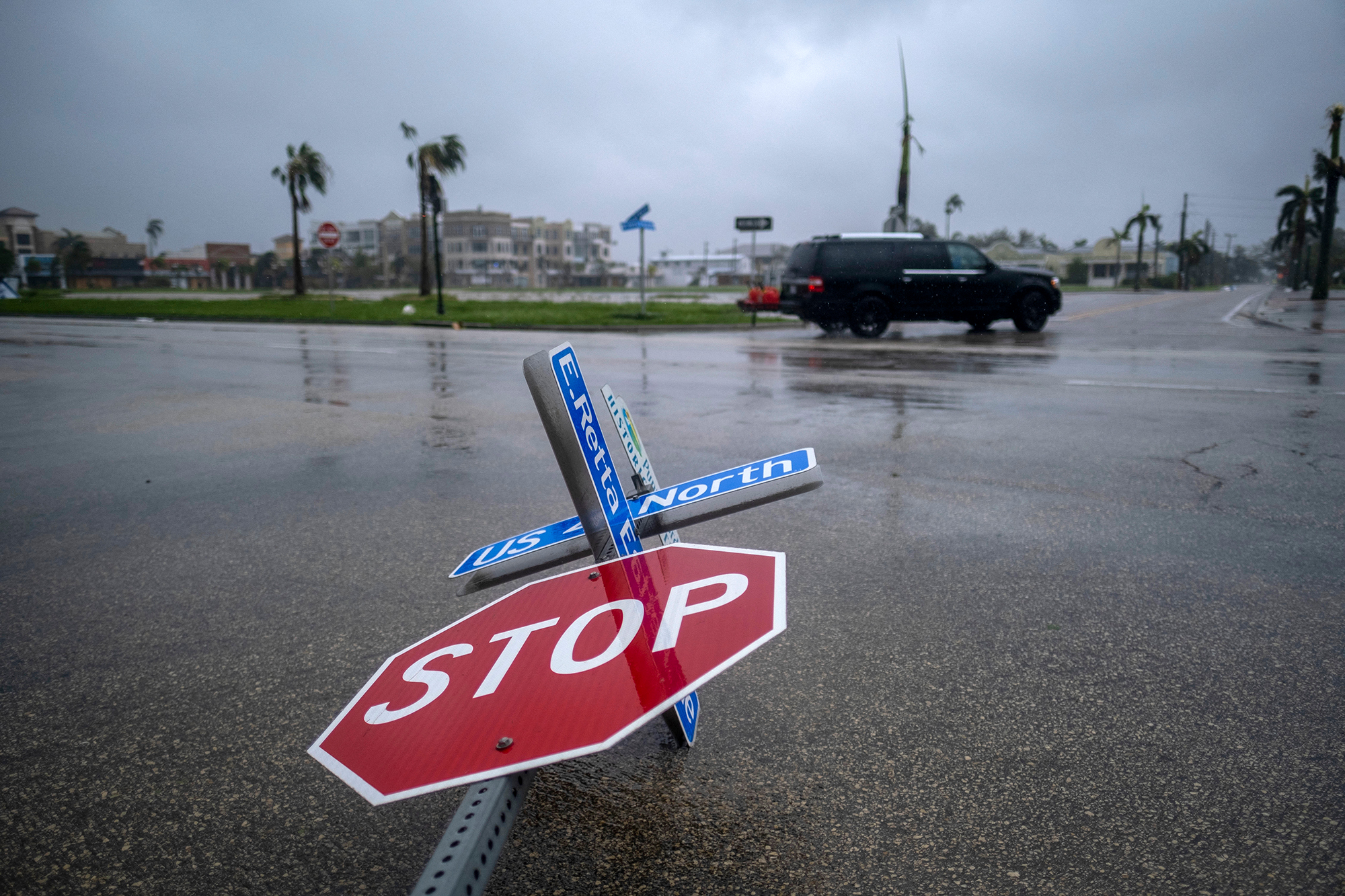Hurrikan Ian auf Küste von Florida getroffen