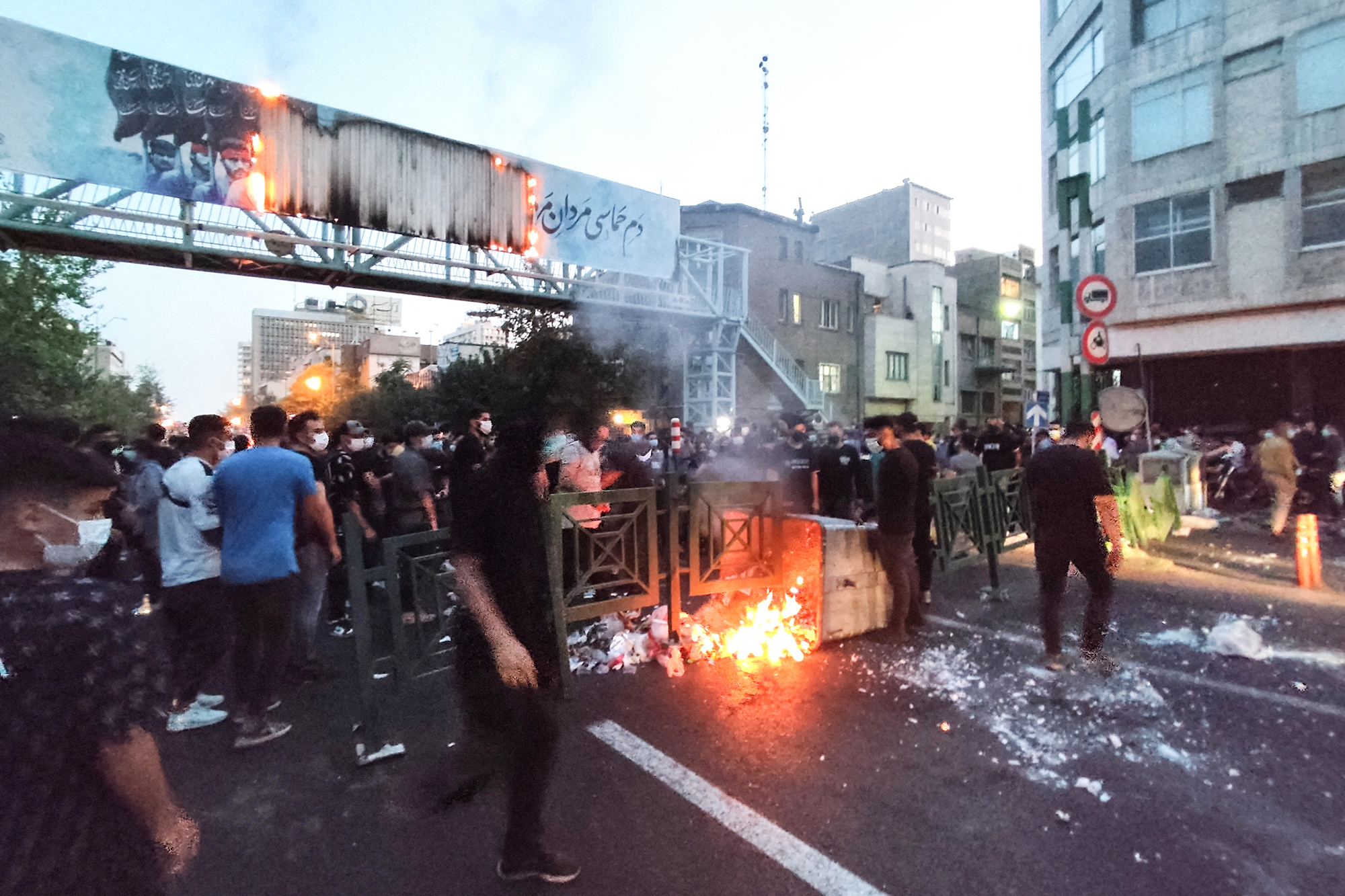 Proteste in Teheran (Bild: AFP)