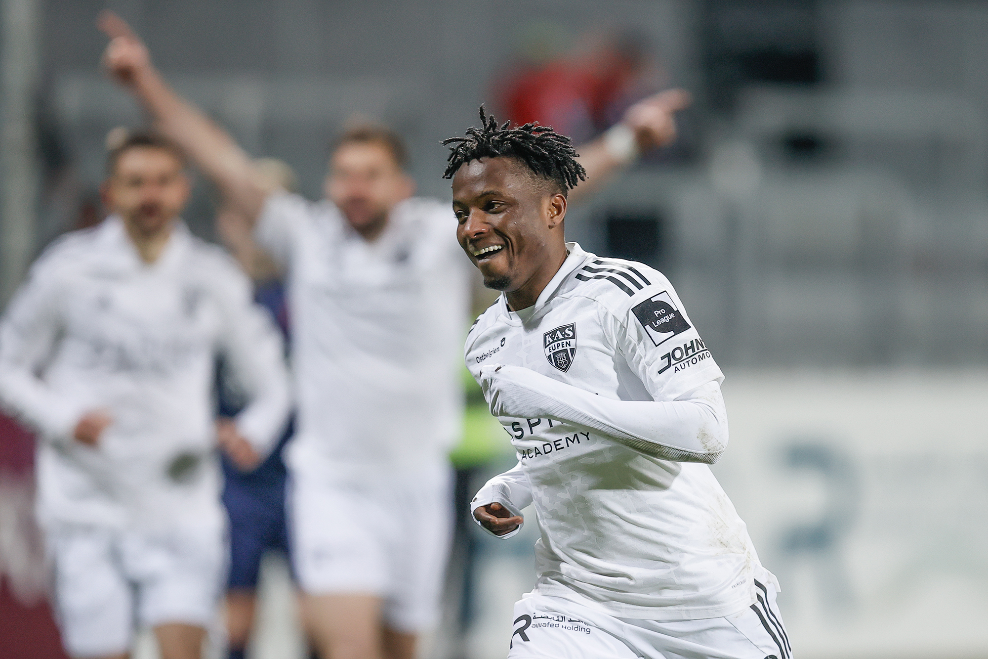 AS-Spieler Isaac Nuhu (Bild: Bruno Fahy/Belga)