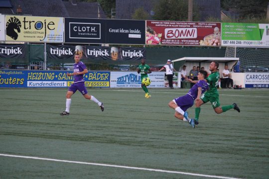 Kelmis entschied die Partie bereits in den ersten 45 Minuten für sich (Bild: Christoph Heeren)