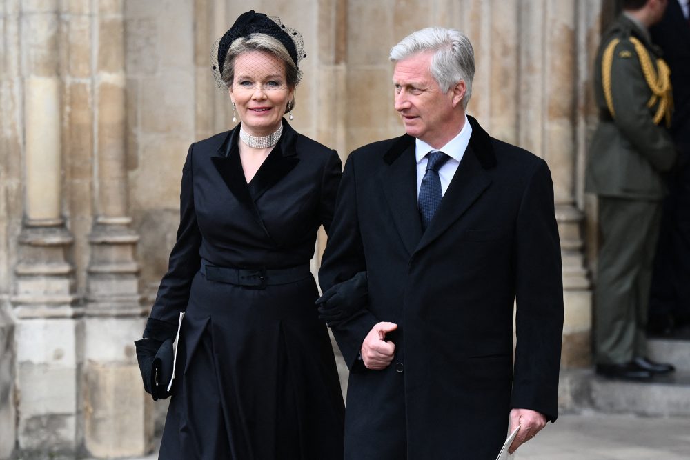 Königin Mathilde und König Philippe (Archivbild: Daniel Leal/AFP)