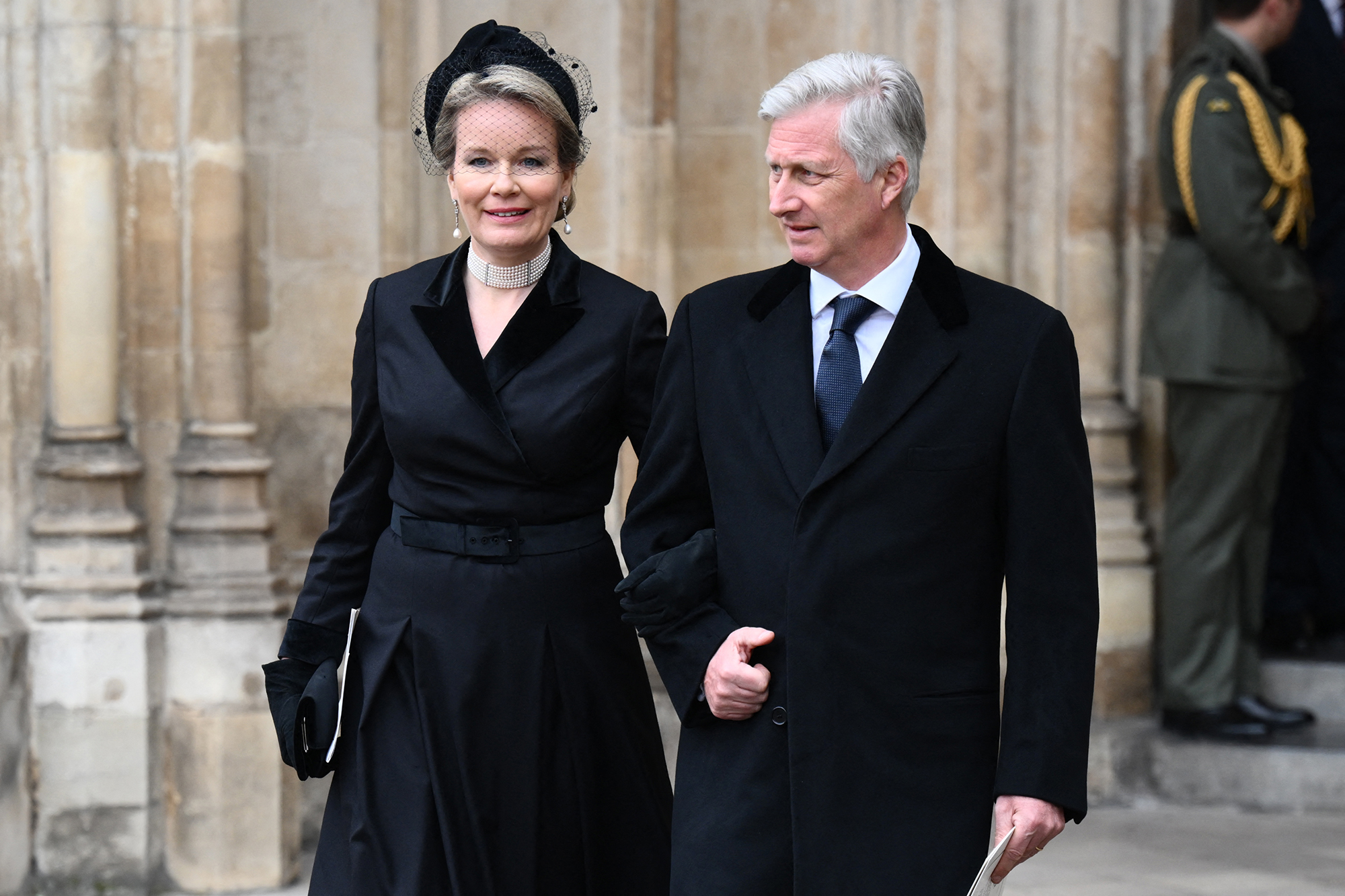 Königin Mathilde und König Philippe (Archivbild: Daniel Leal/AFP)
