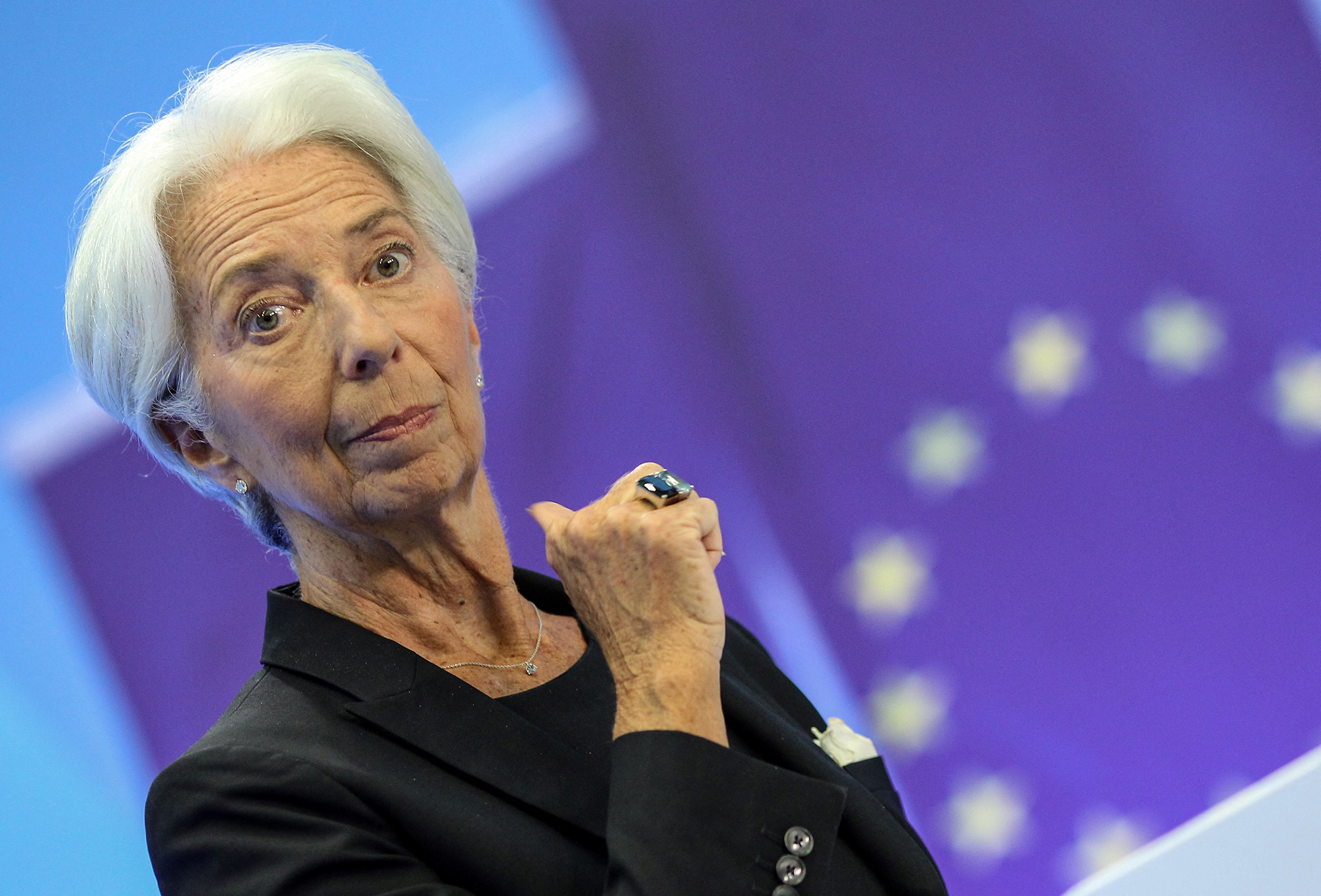 EZB-Chefin Christine Lagarde (Bild: Daniel Roland/AFP)