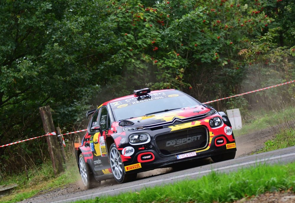 Stéphane Lefebvre/Xavier Portier gewinnen die East Belgian Rallye 2022 (Bild: BRC)