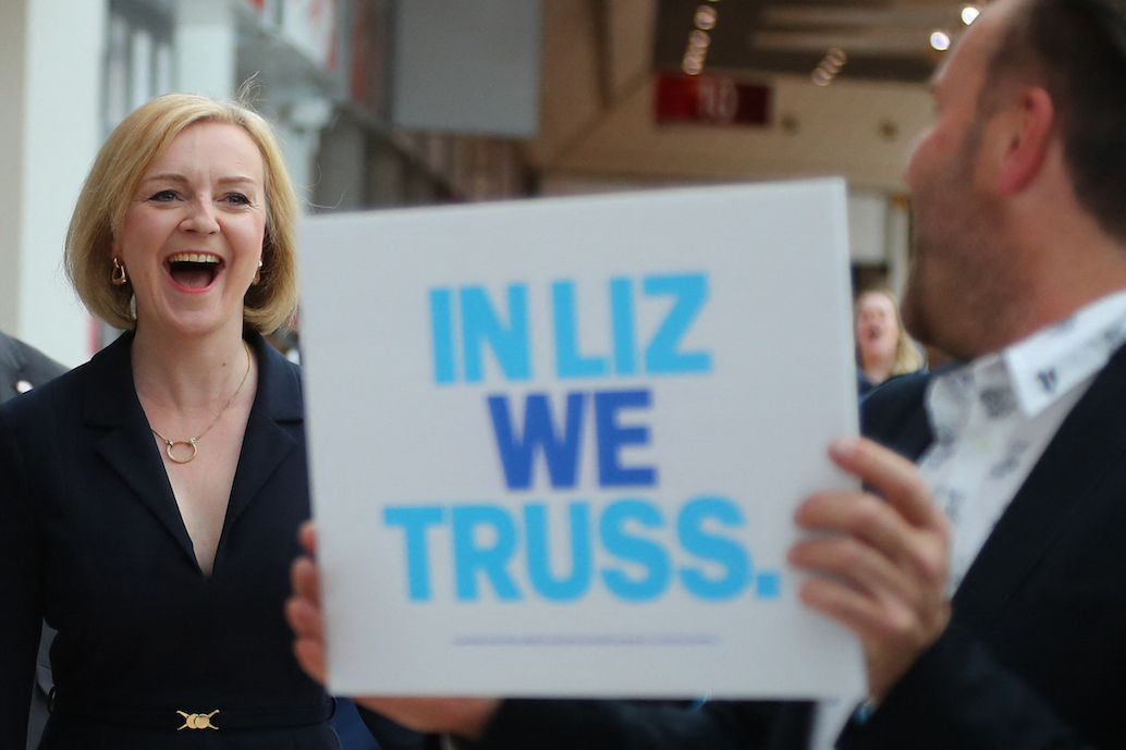 Liz Truss (Bild: Geoff Caddick/AFP)