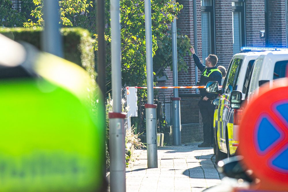 Polizeieinsatz in Merksem (Bild: Jonas Roosens/Belga)