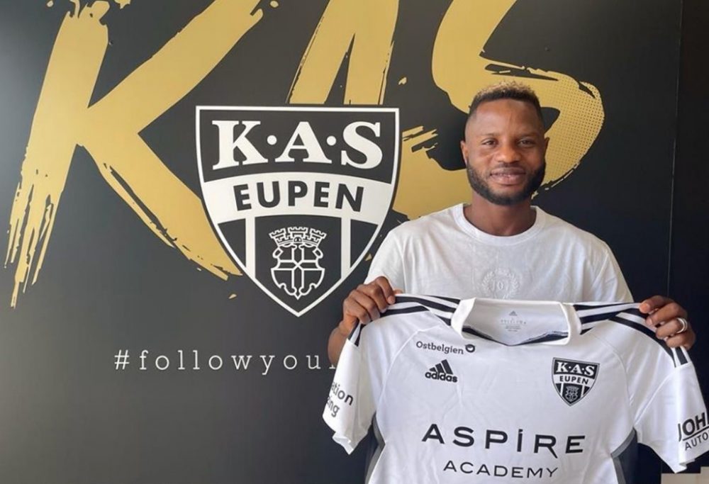 Mubarak Wakaso verstärkt die AS Eupen (Bild: AS Eupen)